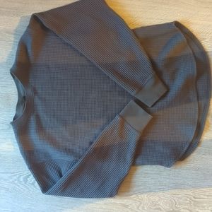 Waffle long sleeve shirt